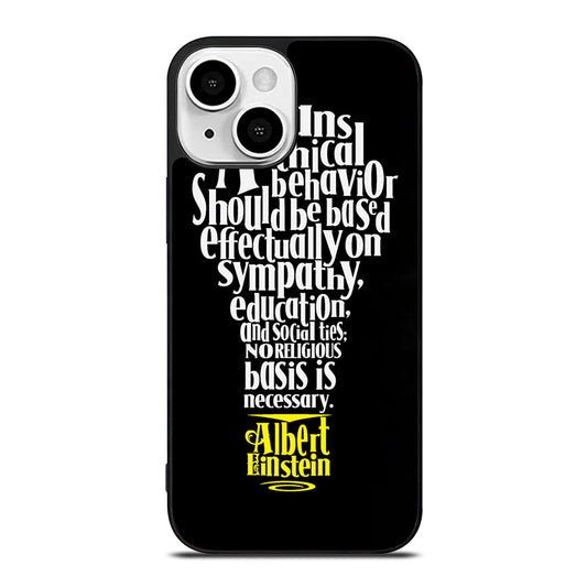 ALBERT EINSTEIN 'S THINKING iPhone 13 Mini Case