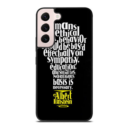 ALBERT EINSTEIN 'S THINKING Samsung Galaxy S22 Plus 5G Case
