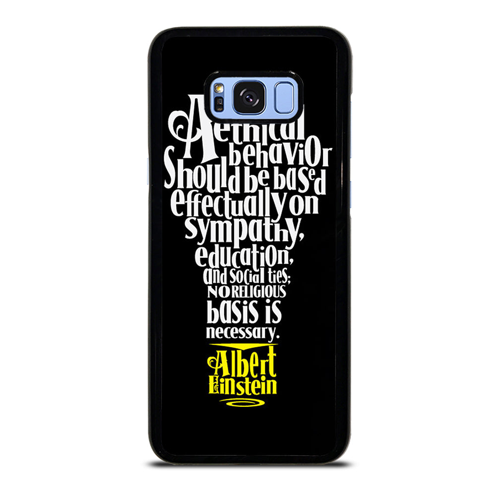 ALBERT EINSTEIN 'S THINKING Samsung Galaxy S8 Plus Case