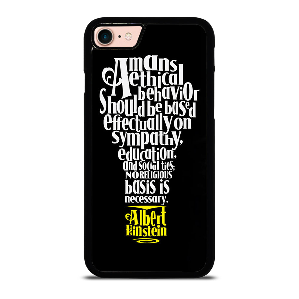 ALBERT EINSTEIN 'S THINKING iPhone 7 / 8 Case