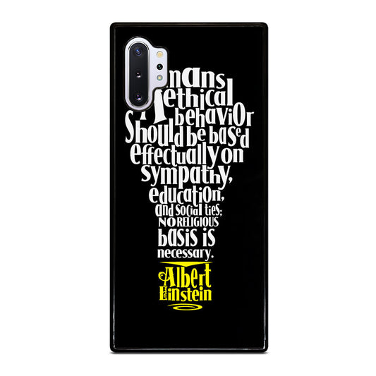 ALBERT EINSTEIN 'S THINKING Samsung Galaxy Note 10 Plus Case