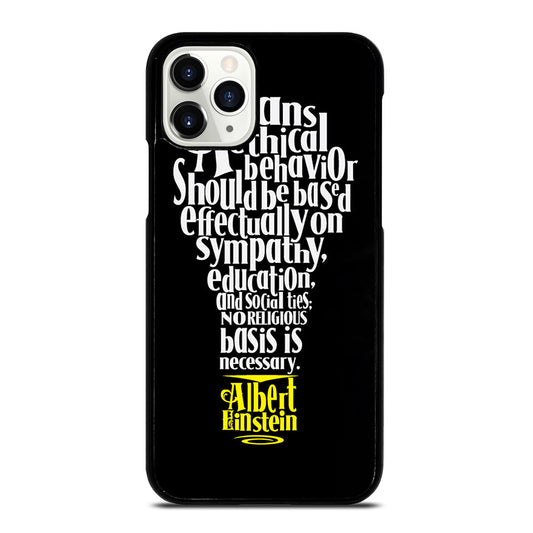 ALBERT EINSTEIN 'S THINKING iPhone 11 Pro Case
