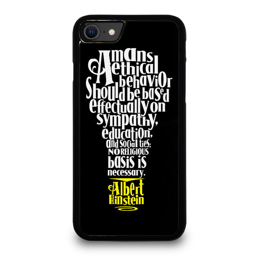 ALBERT EINSTEIN 'S THINKING iPhone SE 2020 Case