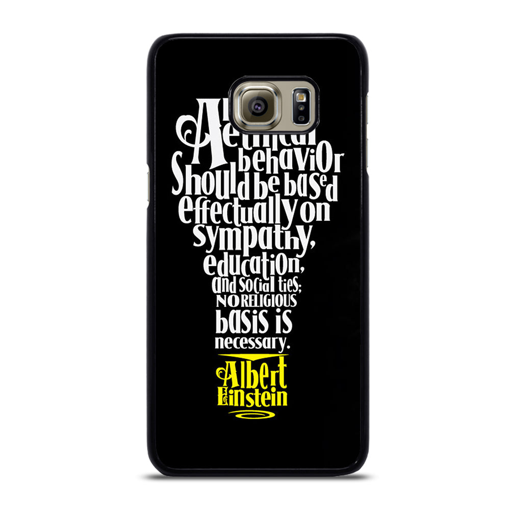 ALBERT EINSTEIN 'S THINKING Samsung Galaxy S6 Edge Plus Case