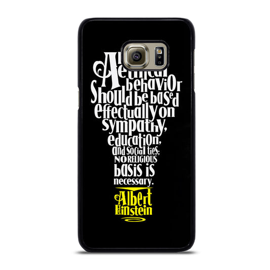 ALBERT EINSTEIN 'S THINKING Samsung Galaxy S6 Edge Plus Case