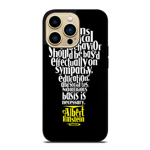 ALBERT EINSTEIN 'S THINKING iPhone 14 Pro Max Case