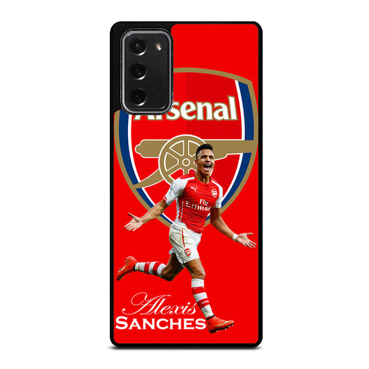 ALEXIS SANCHES ARSENAL Samsung Galaxy Note 20 Case
