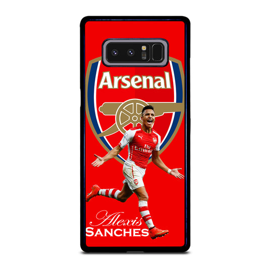 ALEXIS SANCHES ARSENAL Samsung Galaxy Note 8 Case