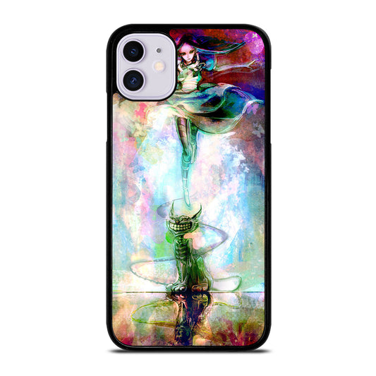 ALICE IN WONDERLAND PAINT iPhone 11 Case