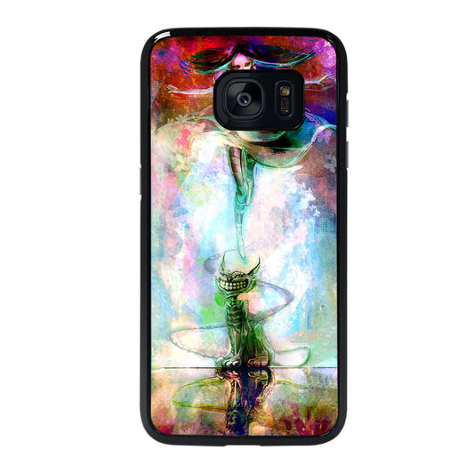 ALICE IN WONDERLAND PAINT Samsung Galaxy S7 Edge Case