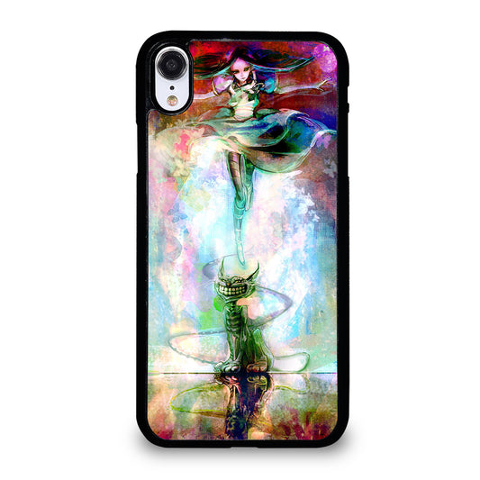 ALICE IN WONDERLAND PAINT iPhone XR Case