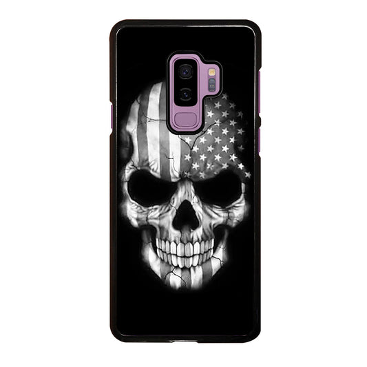 AMERICAN FLAG PUNISHER SKUL Samsung Galaxy S9 Plus Case