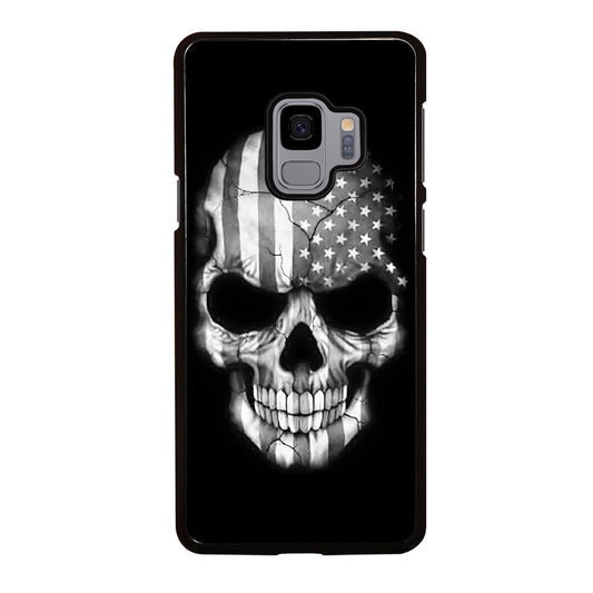 AMERICAN FLAG PUNISHER SKUL Samsung Galaxy S9 Case