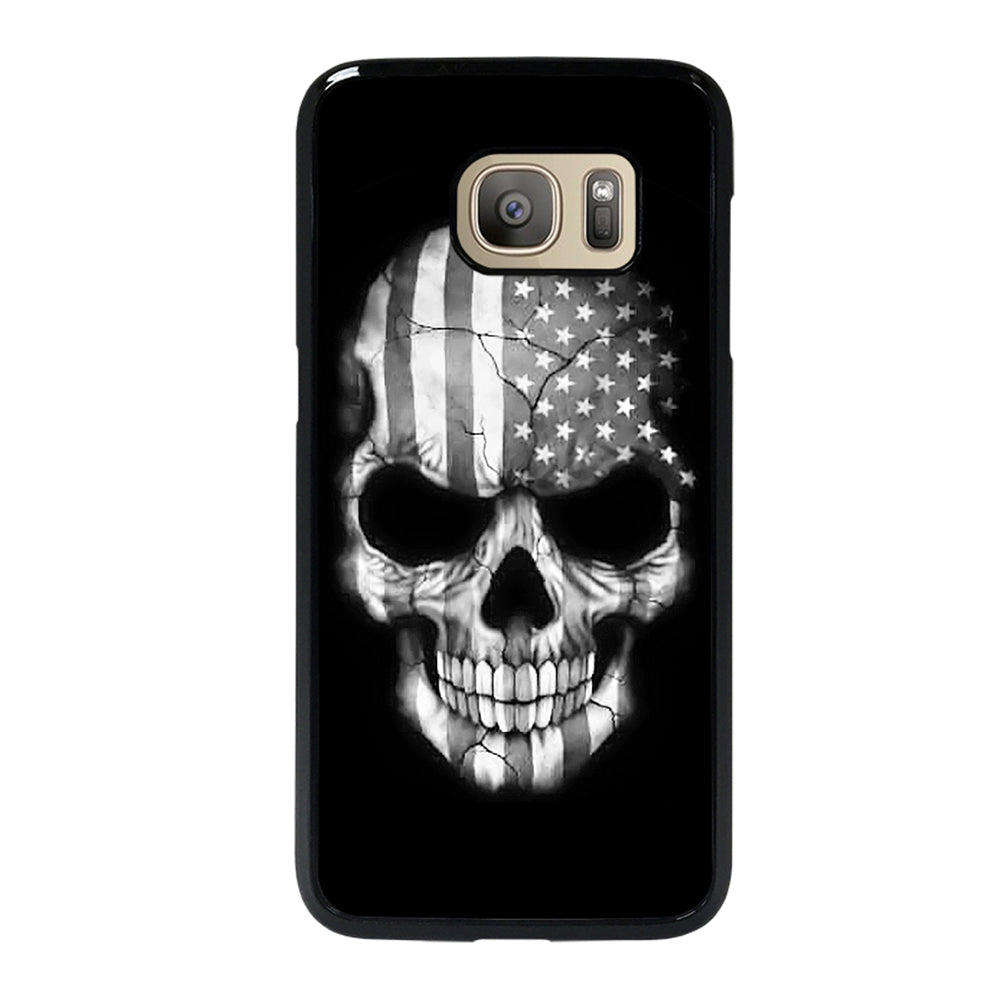 AMERICAN FLAG PUNISHER SKUL Samsung Galaxy S7 Case