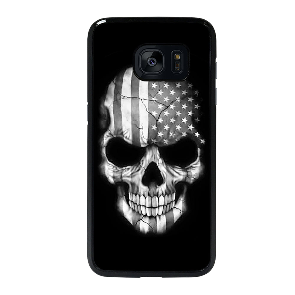 AMERICAN FLAG PUNISHER SKUL Samsung Galaxy S7 Edge Case