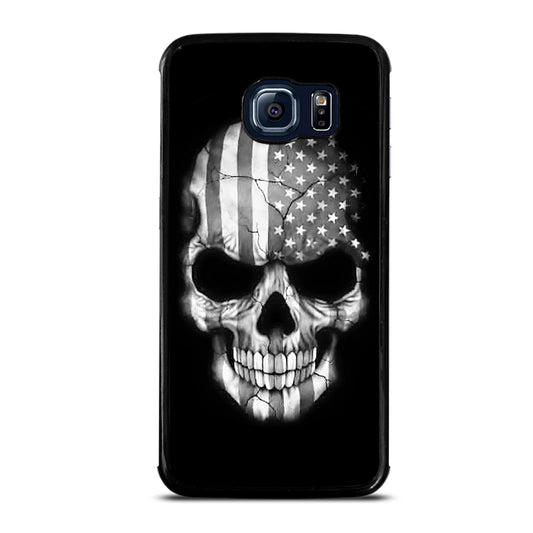 AMERICAN FLAG PUNISHER SKUL Samsung Galaxy S6 Edge Case