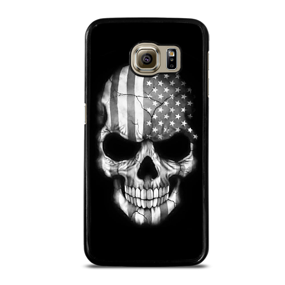 AMERICAN FLAG PUNISHER SKUL Samsung Galaxy S6 Case