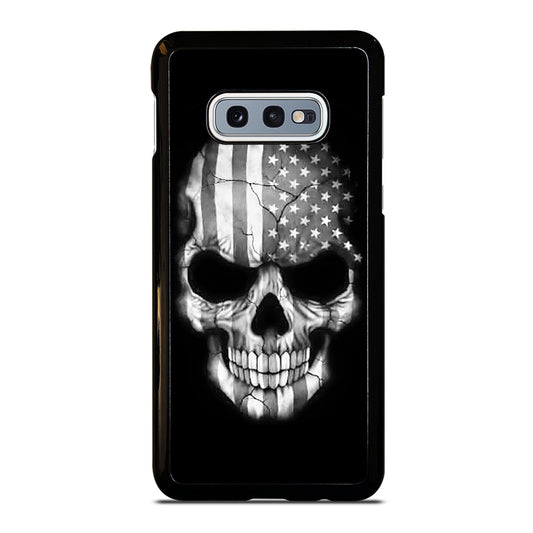 AMERICAN FLAG PUNISHER SKUL Samsung Galaxy S10e Case