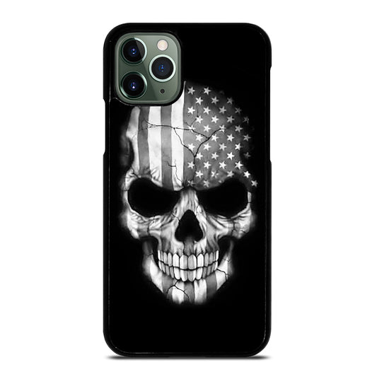 AMERICAN FLAG PUNISHER SKUL iPhone 11 Pro Max Case