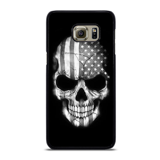 AMERICAN FLAG PUNISHER SKUL Samsung Galaxy S6 Edge Plus Case