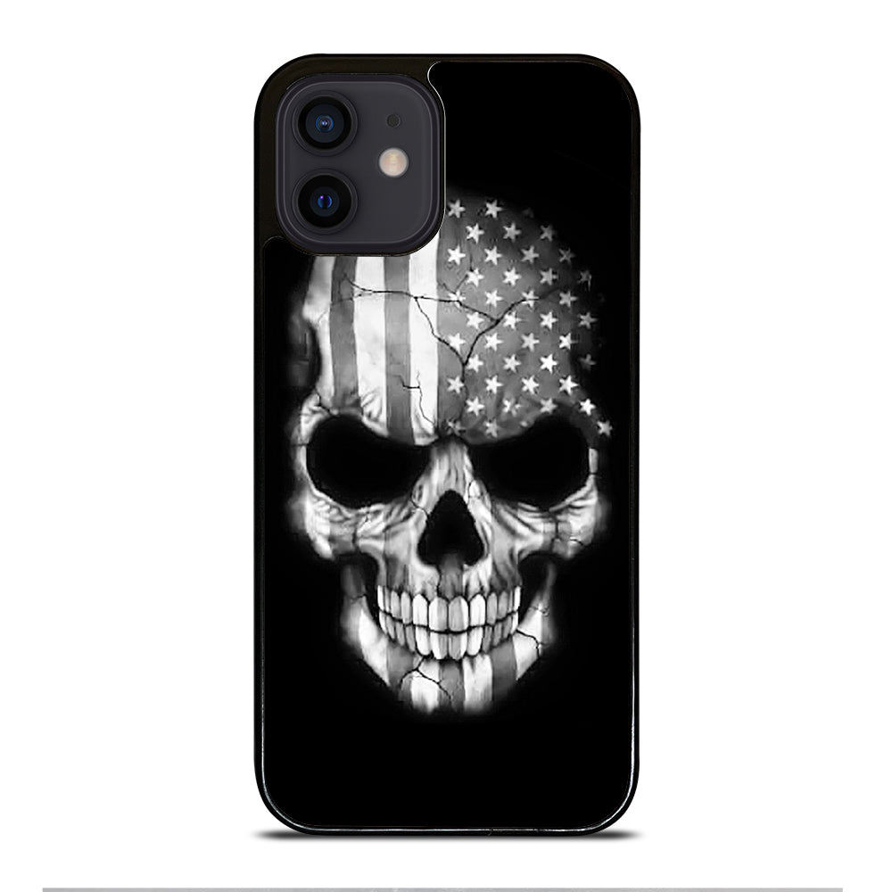 AMERICAN FLAG PUNISHER SKUL iPhone 12 Mini Case