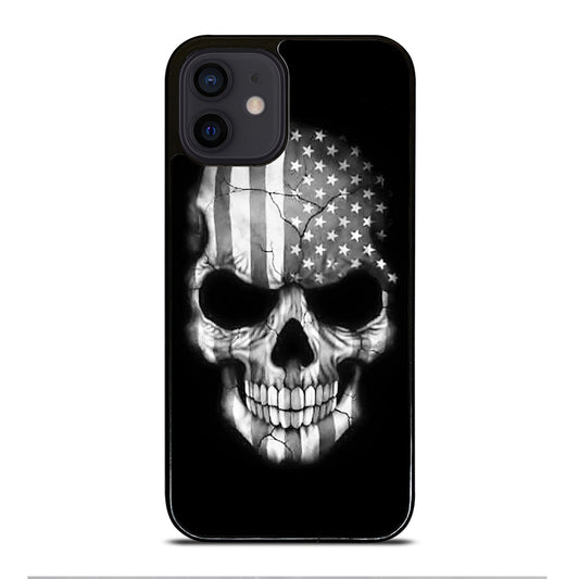 AMERICAN FLAG PUNISHER SKUL iPhone 12 Mini Case