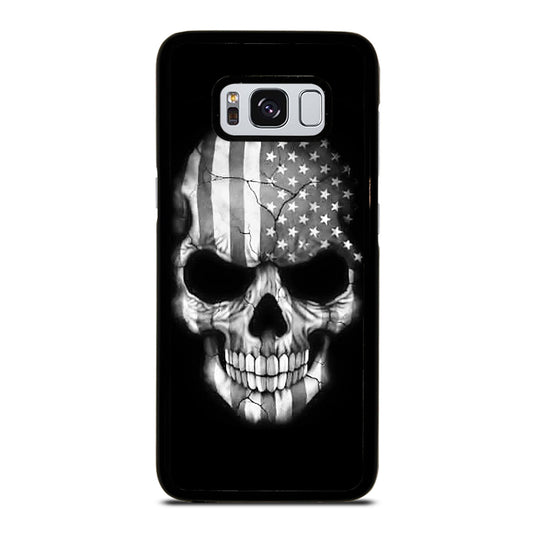 AMERICAN FLAG PUNISHER SKUL Samsung Galaxy S8 Case