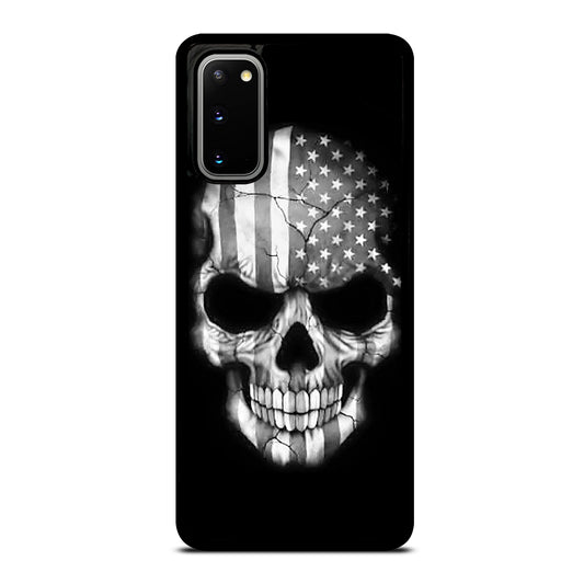 AMERICAN FLAG PUNISHER SKUL Samsung Galaxy S20 / S20 5G Case