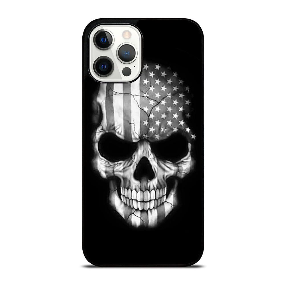 AMERICAN FLAG PUNISHER SKUL iPhone 12 Pro Max Case