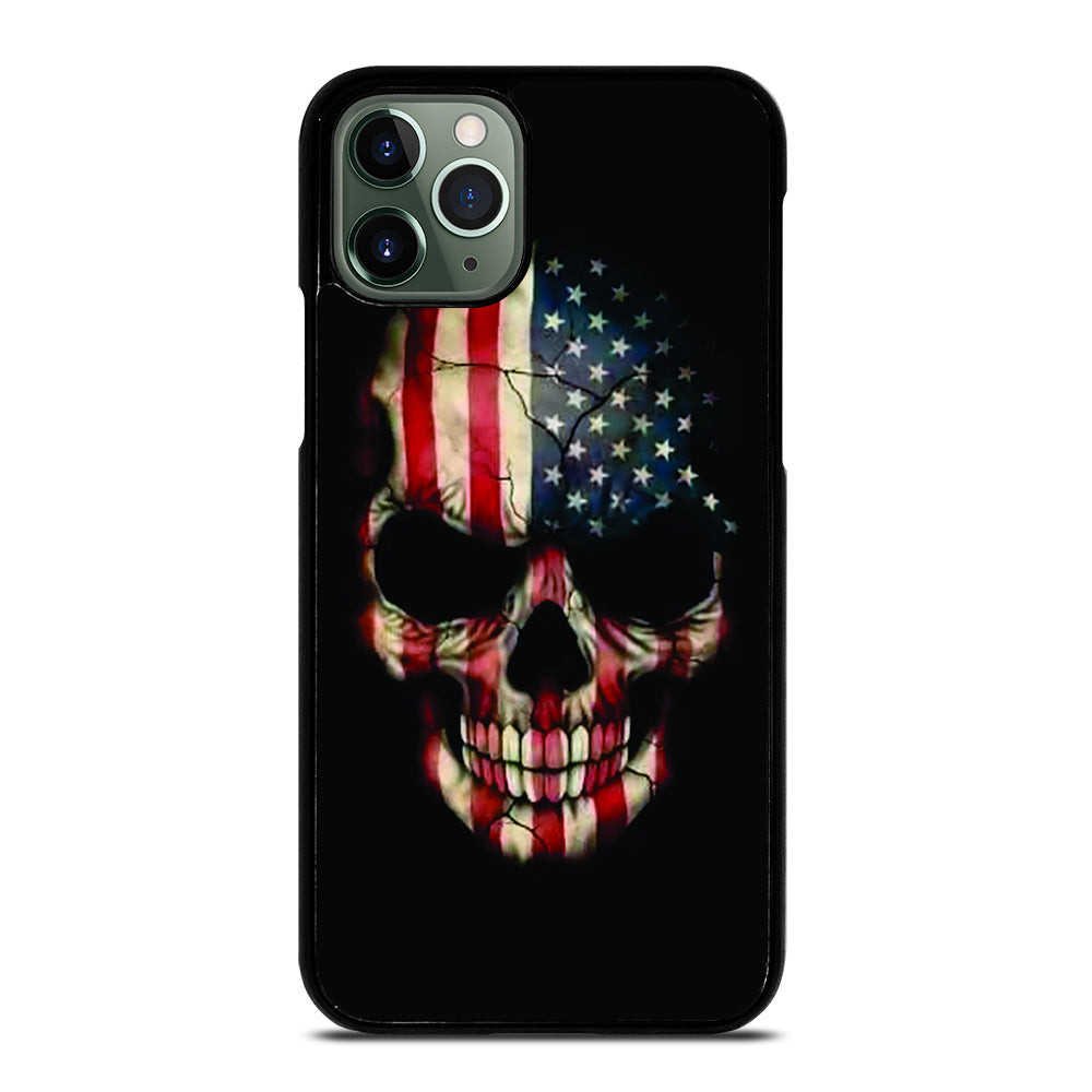 AMERICAN FLAG SKUL iPhone 11 Pro Max Case