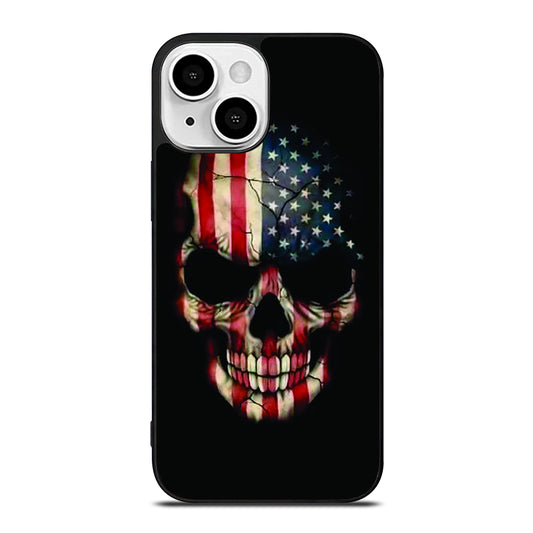AMERICAN FLAG SKUL iPhone 13 Mini Case