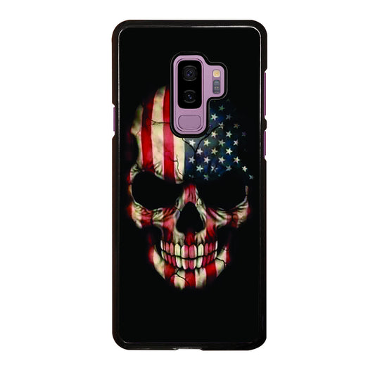 AMERICAN FLAG SKUL Samsung Galaxy S9 Plus Case