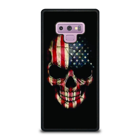 AMERICAN FLAG SKUL Samsung Galaxy Note 9 Case