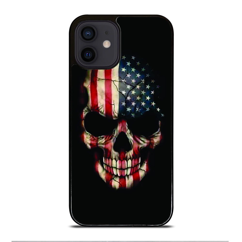 AMERICAN FLAG SKUL iPhone 12 Mini Case