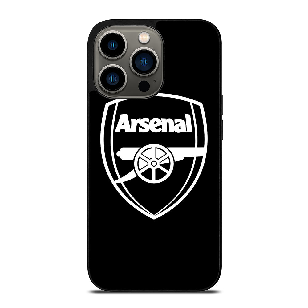 ARSENAL BLACK LOGO iPhone 13 Pro Case