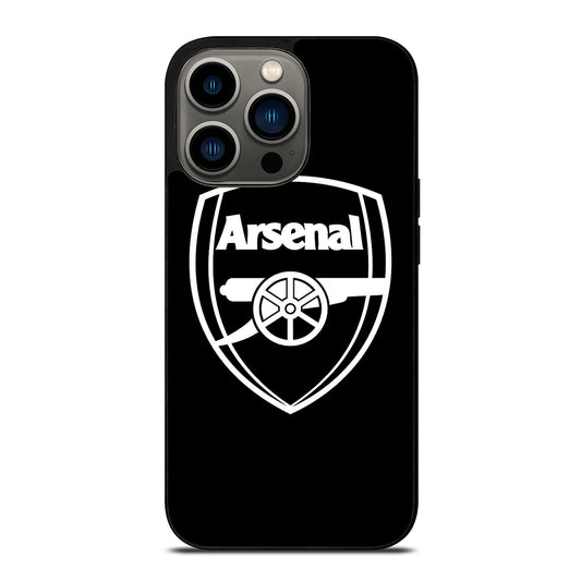 ARSENAL BLACK LOGO iPhone 13 Pro Case