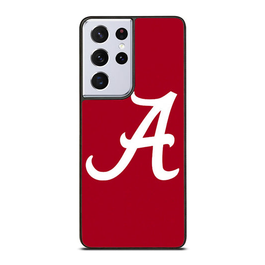 A FOR ALABAMA CRIMSON TIDE Samsung Galaxy S21 Ultra 5G Case