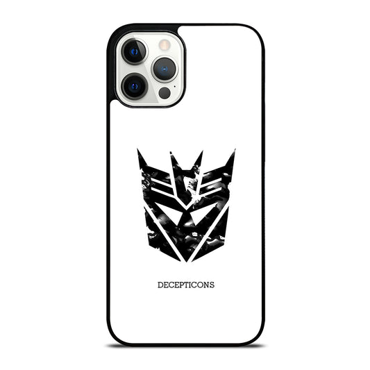 Abstract Transformers Decepticons Logo iPhone 12 Pro Max Case