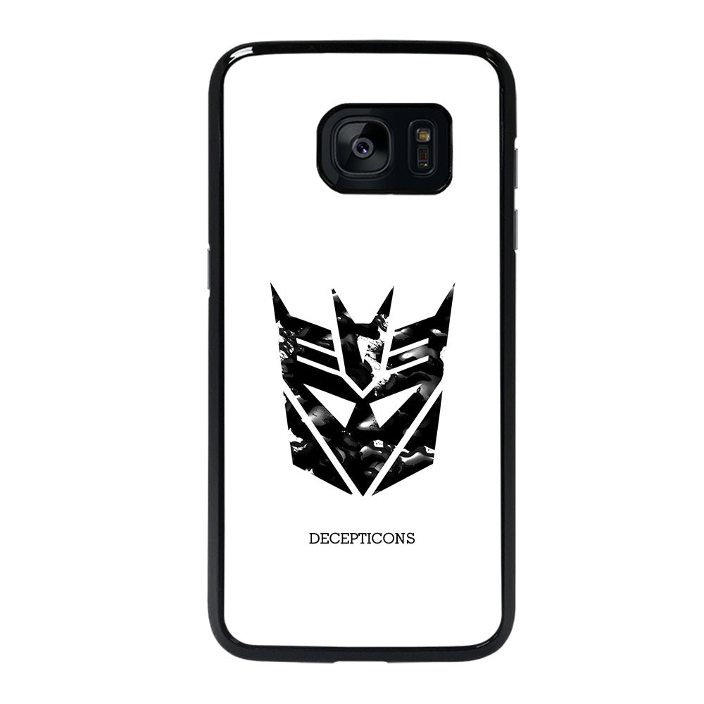 Abstract Transformers Decepticons Logo Samsung Galaxy S7 Edge Case