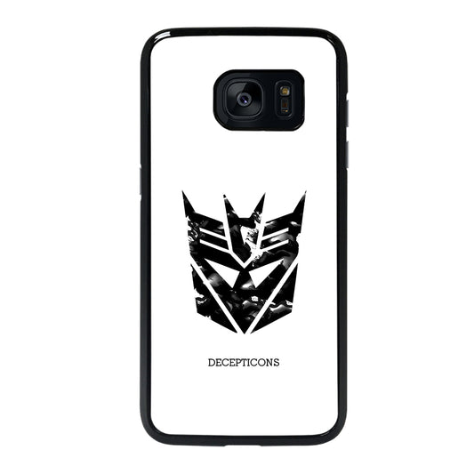 Abstract Transformers Decepticons Logo Samsung Galaxy S7 Edge Case