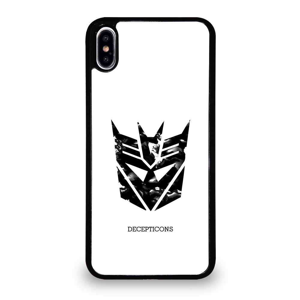 Abstract Transformers Decepticons Logo iPhone XS Max Case