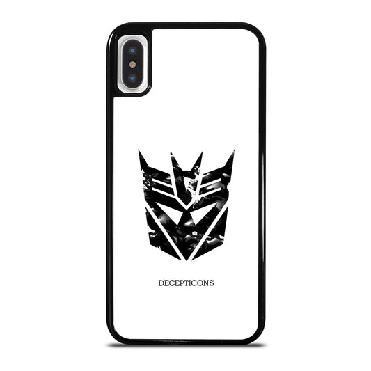 Abstract Transformers Decepticons Logo iPhone X / XS Case