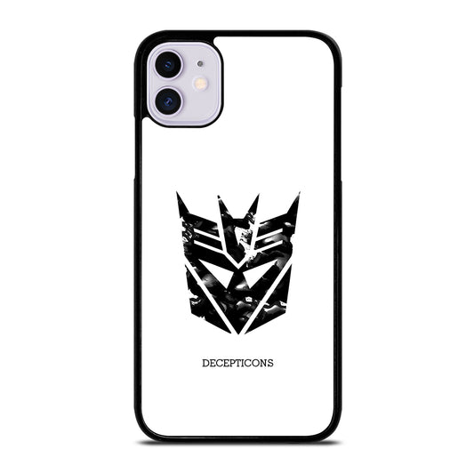 Abstract Transformers Decepticons Logo iPhone 11 Case