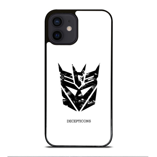 Abstract Transformers Decepticons Logo iPhone 12 Mini Case
