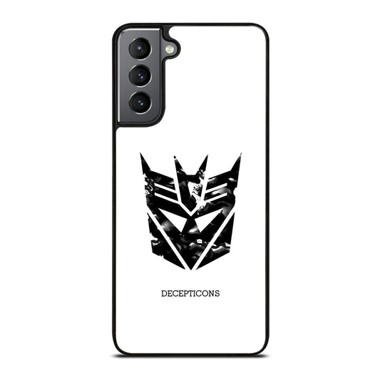 Abstract Transformers Decepticons Logo Samsung Galaxy S21 Plus 5G Case