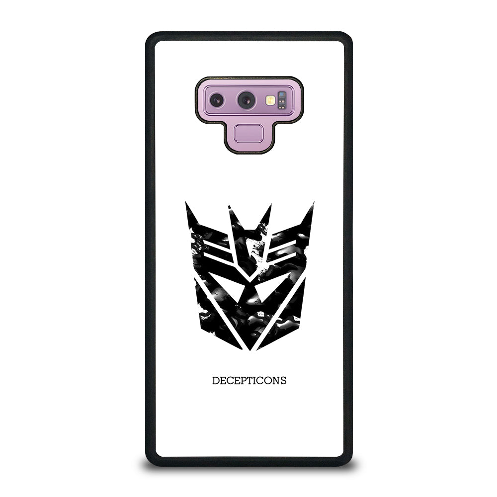 Abstract Transformers Decepticons Logo Samsung Galaxy Note 9 Case