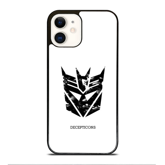 Abstract Transformers Decepticons Logo iPhone 12 Case