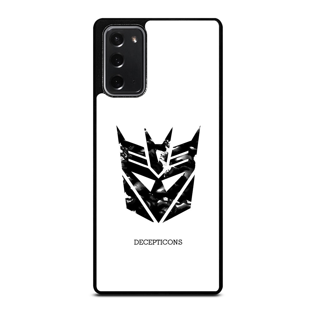 Abstract Transformers Decepticons Logo Samsung Galaxy Note 20 Case