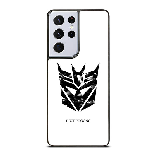 Abstract Transformers Decepticons Logo Samsung Galaxy S21 Ultra 5G Case