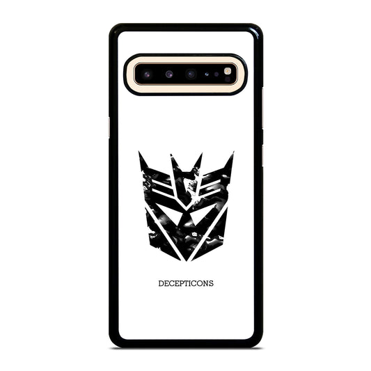 Abstract Transformers Decepticons Logo Samsung Galaxy S10 5G Case